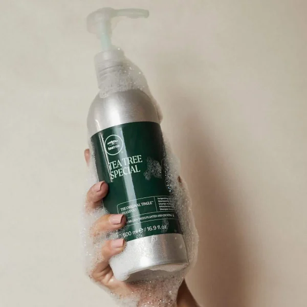 Tea Tree Special Shampoo Aluminum Bottle - Image 7