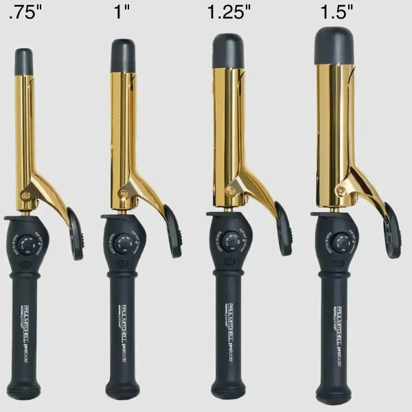 Express Gold Curl Titanium Spring Curling Iron - Image 2