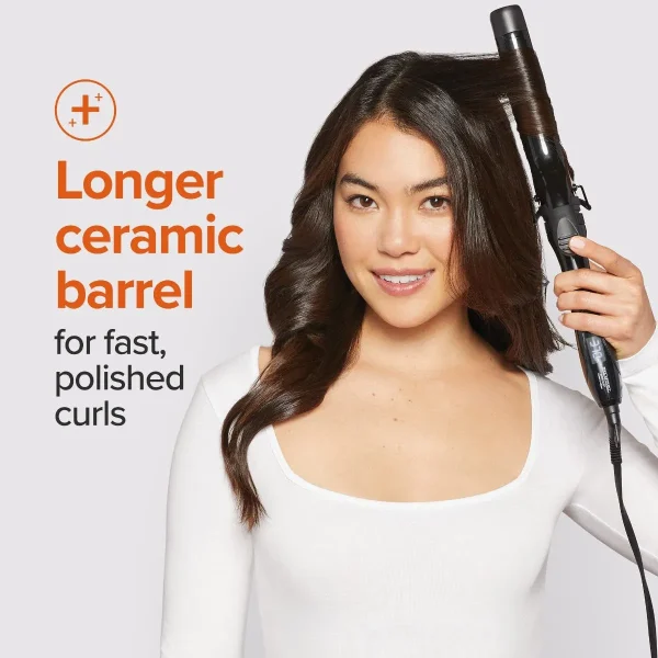 Express Ion Clipped 1.25 Detachable Curling Iron - Image 3