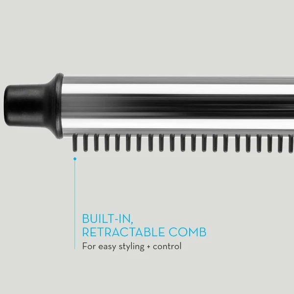 Neuro Guide Titanium Curling Iron With Built-In Comb - Image 5