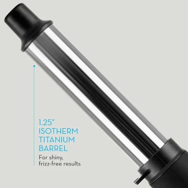 Neuro Guide Titanium Curling Iron With Built-In Comb - Image 2