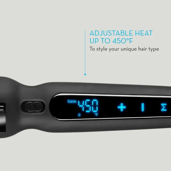 Neuro Guide Titanium Curling Iron With Built-In Comb - Image 4