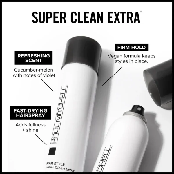 Super Clean Extra Finishing Hairspray - Image 2