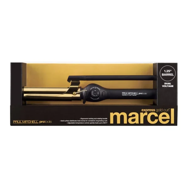 Express Gold Curl Marcel Titanium Curling Iron - Image 3